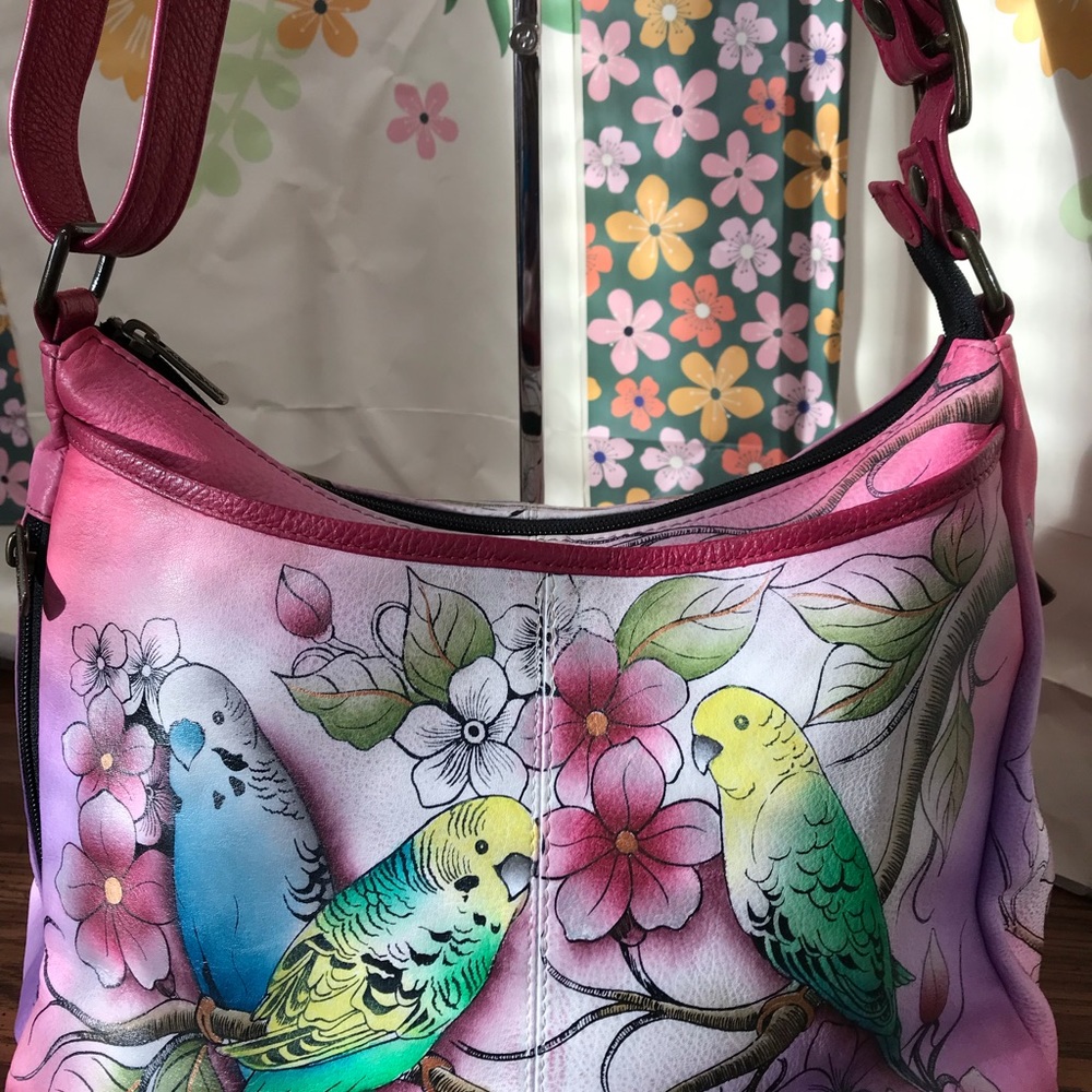 Anuschka Birds On A Branch Pink
